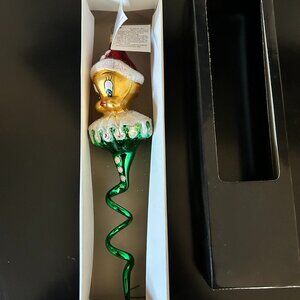 Christopher Radko Tweety Sprite Green Ornament